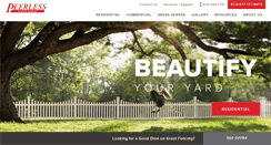 Desktop Screenshot of peerlessfence.com